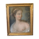 Portrait de femme, pastel, XVIIIs
