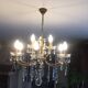Chandelier with 9 lights - perfect working condition - No missing parts