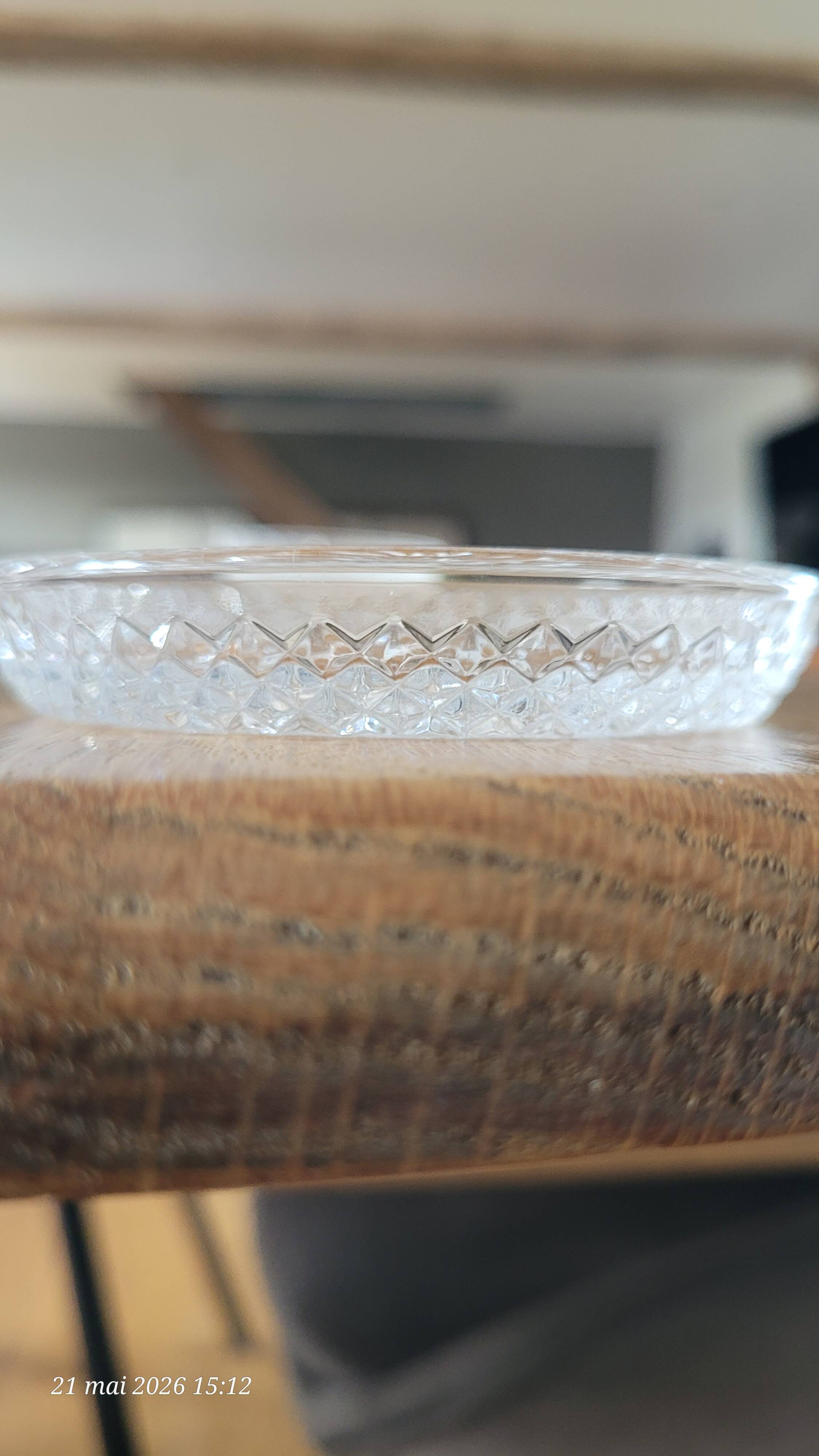 6 glass coasters