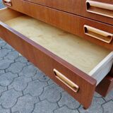 Commode en teck de Peter Moos Danemark 1955
