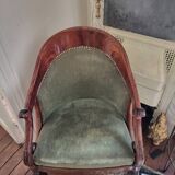 Mahogany armchair