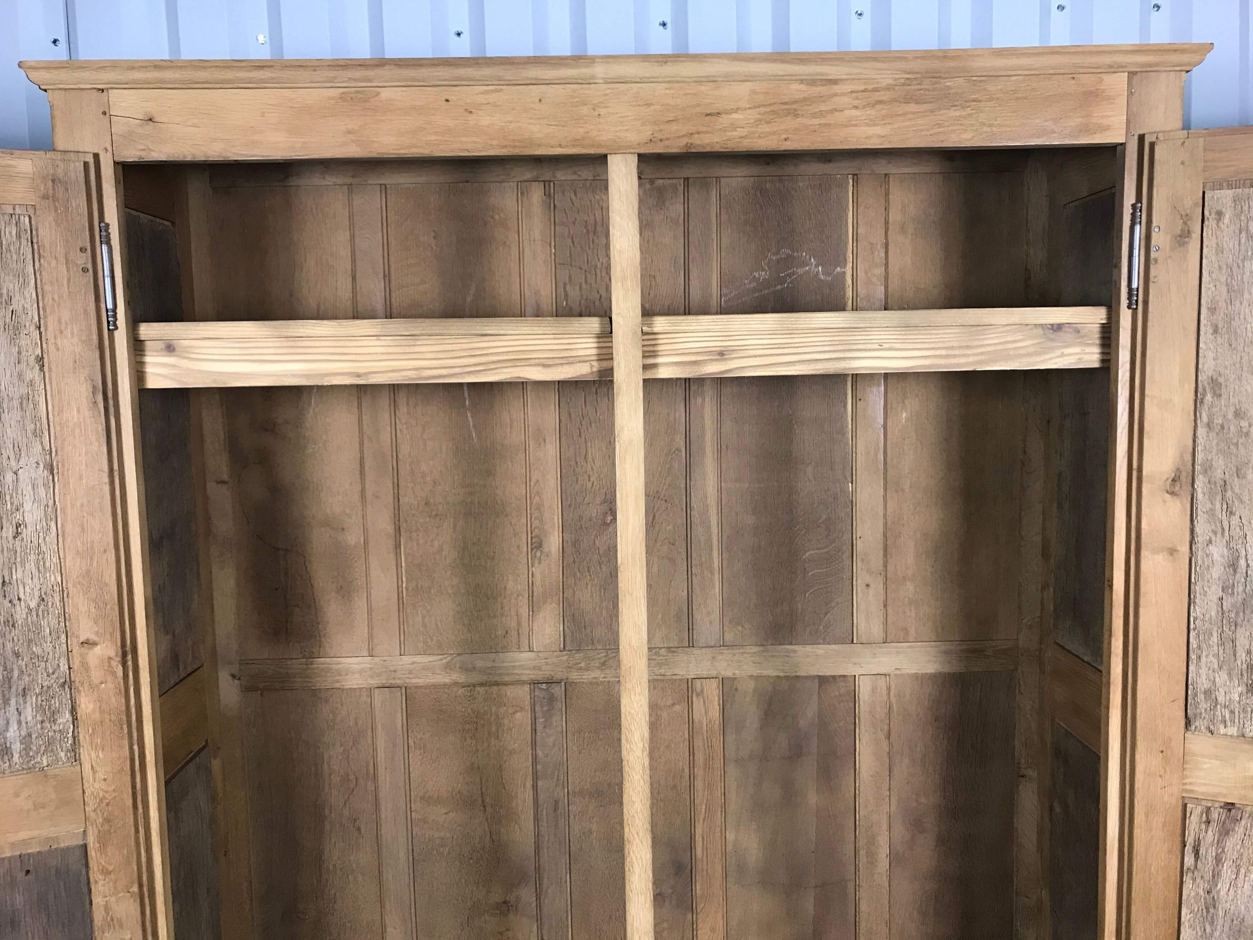 Wardrobe - Solid oak penderie