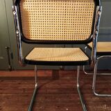 2 chairs Marcel Breuer B32 Cesca 1970