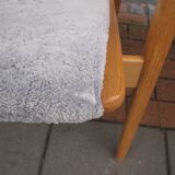 "Lamino" armchair with stool by Yngve Eckström for Swedese