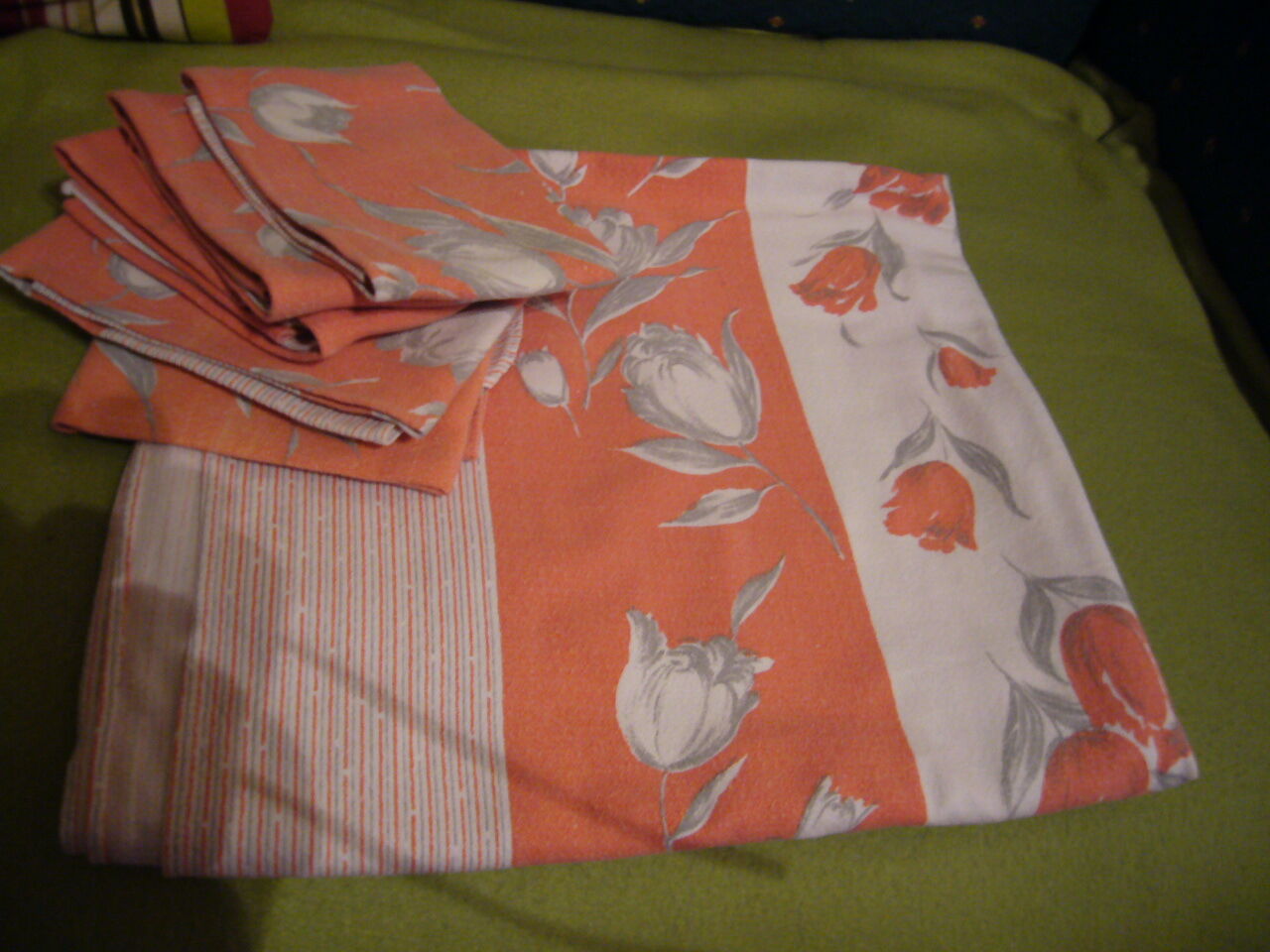 Vintage tablecloth 1960