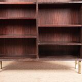 Large Danish high bookshelf in rosewood by Erik Brouer 1960.