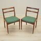 Set of two teak chairs, Danish design, 1970s, production: Denmark