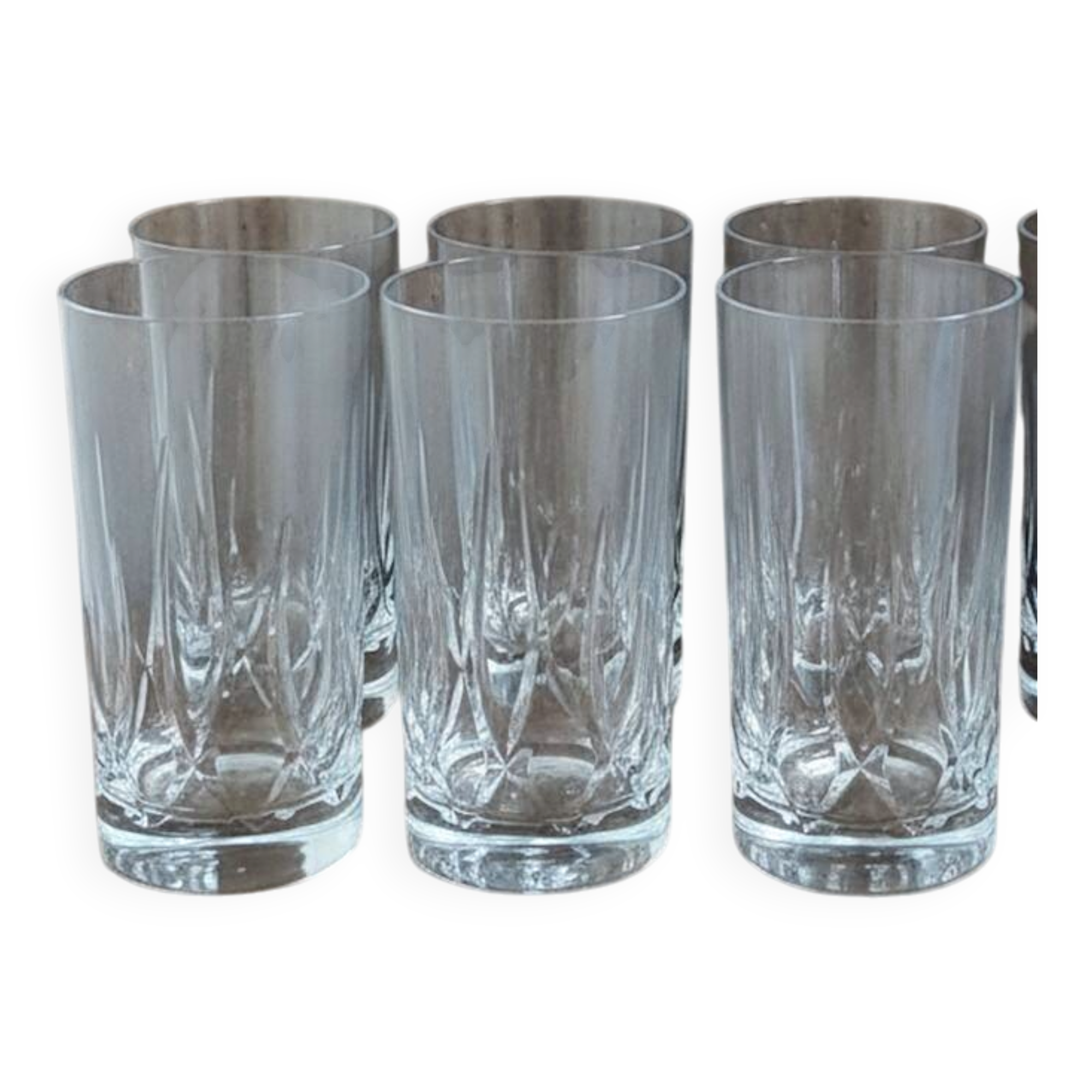 Set of 6 Long Drink Glasses