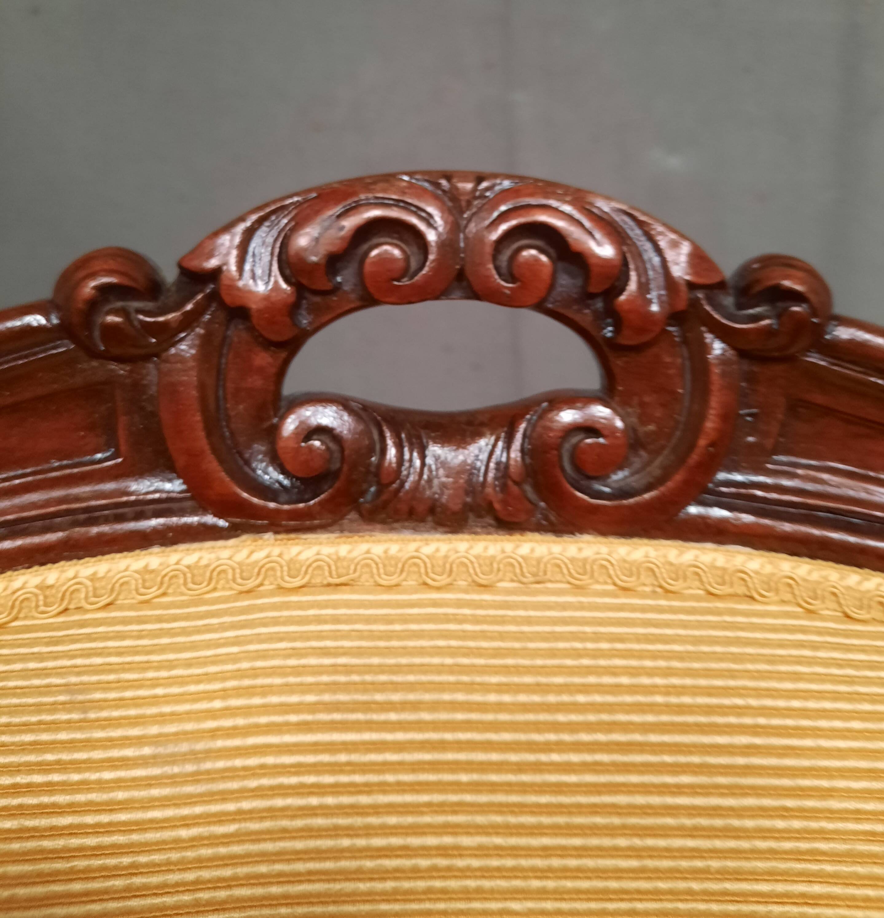 Nineteenth century mahogany chair