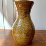 Glazed stoneware vase