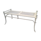 Wrought iron bench