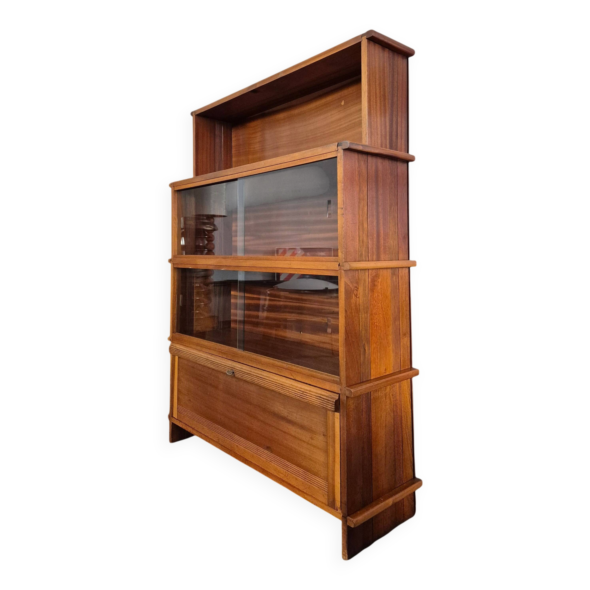 Bibliothèque modulaire moderniste de Max Alexander Reens, Pays-Bas, années 1940