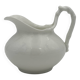 Creamer, vintage white porcelain milk jug