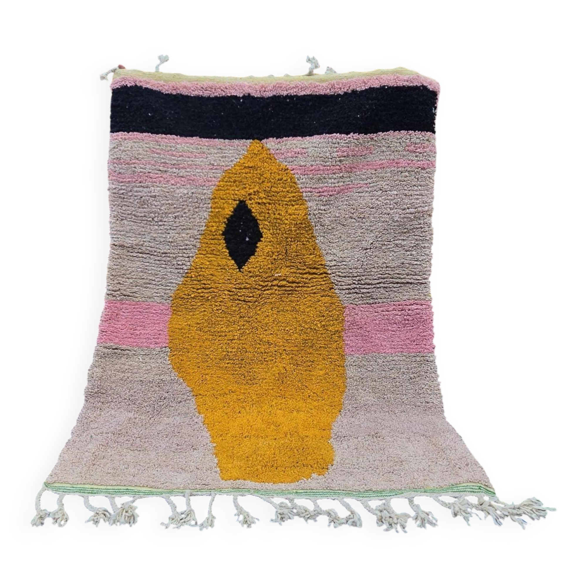 Tapis artisanal berbère fait main 3x2 m