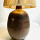 Ceramic And Sisal Table Lamp By Agne Aronsson, Sweden, 1960S