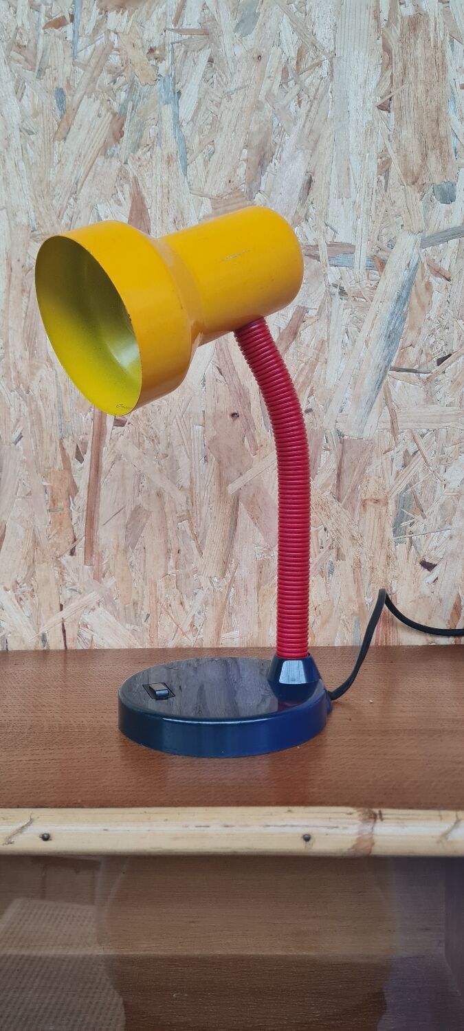 Table lamp primary color 1980