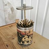 Vintage world map cigarette display