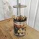 Vintage world map cigarette display