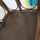 Retro-vintage-Low sideboard-library - cane-wood-rattan-1960s