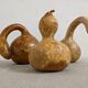 Set of 3 decorative dried coloquintes from the 70s