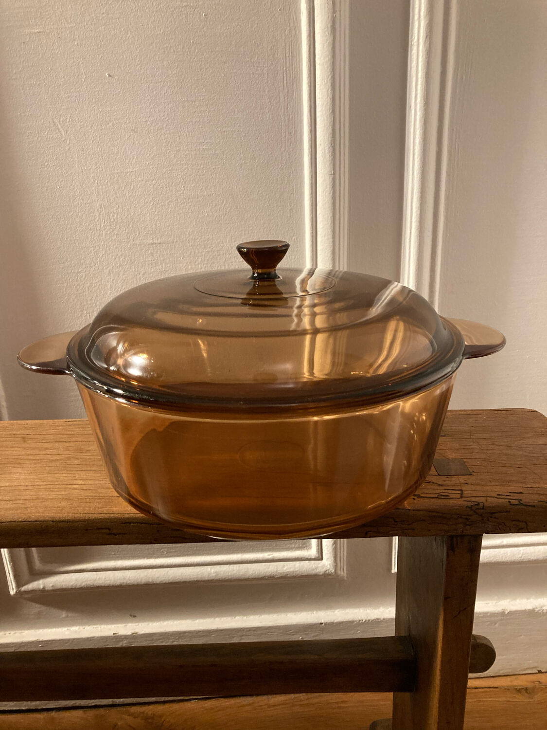 Smoked glass casserole