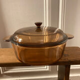 Smoked glass casserole