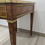 Empire Directoire style side table in marquetry