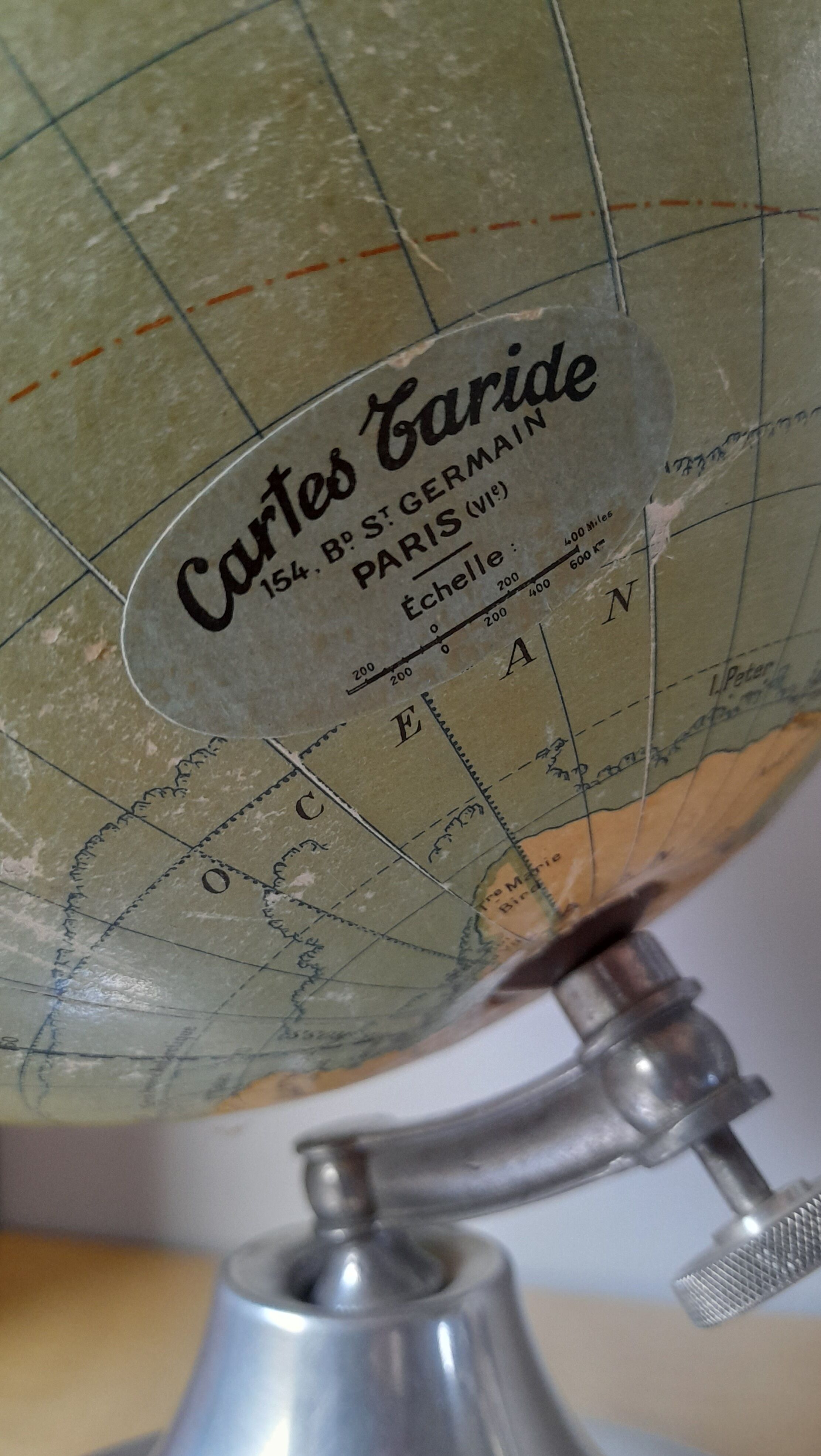Globe Taride, 50s
