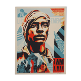 Shepard Fairey (Obey Giant): Voting Rights Are Human Rights - Signed lithograph