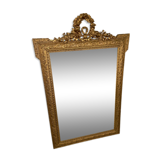 Large antique mirror