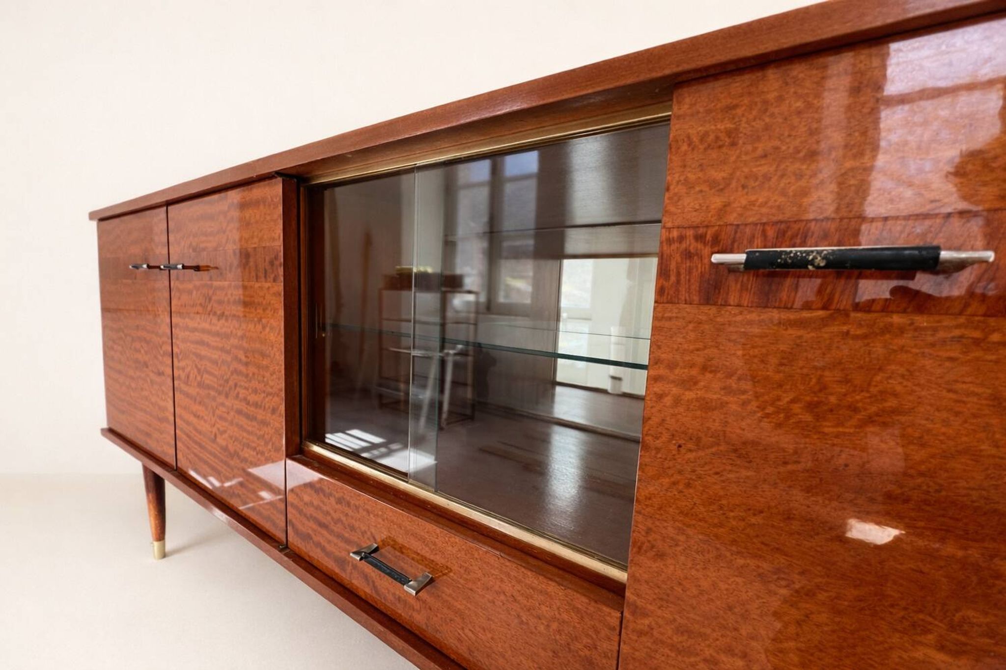 Grande enfilade vintage année 50/60 210 cm
