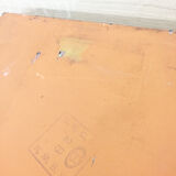 Triptych vintage SNCF wagon mirrors 1980