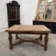 Italian table in raw oak from the 19th century.