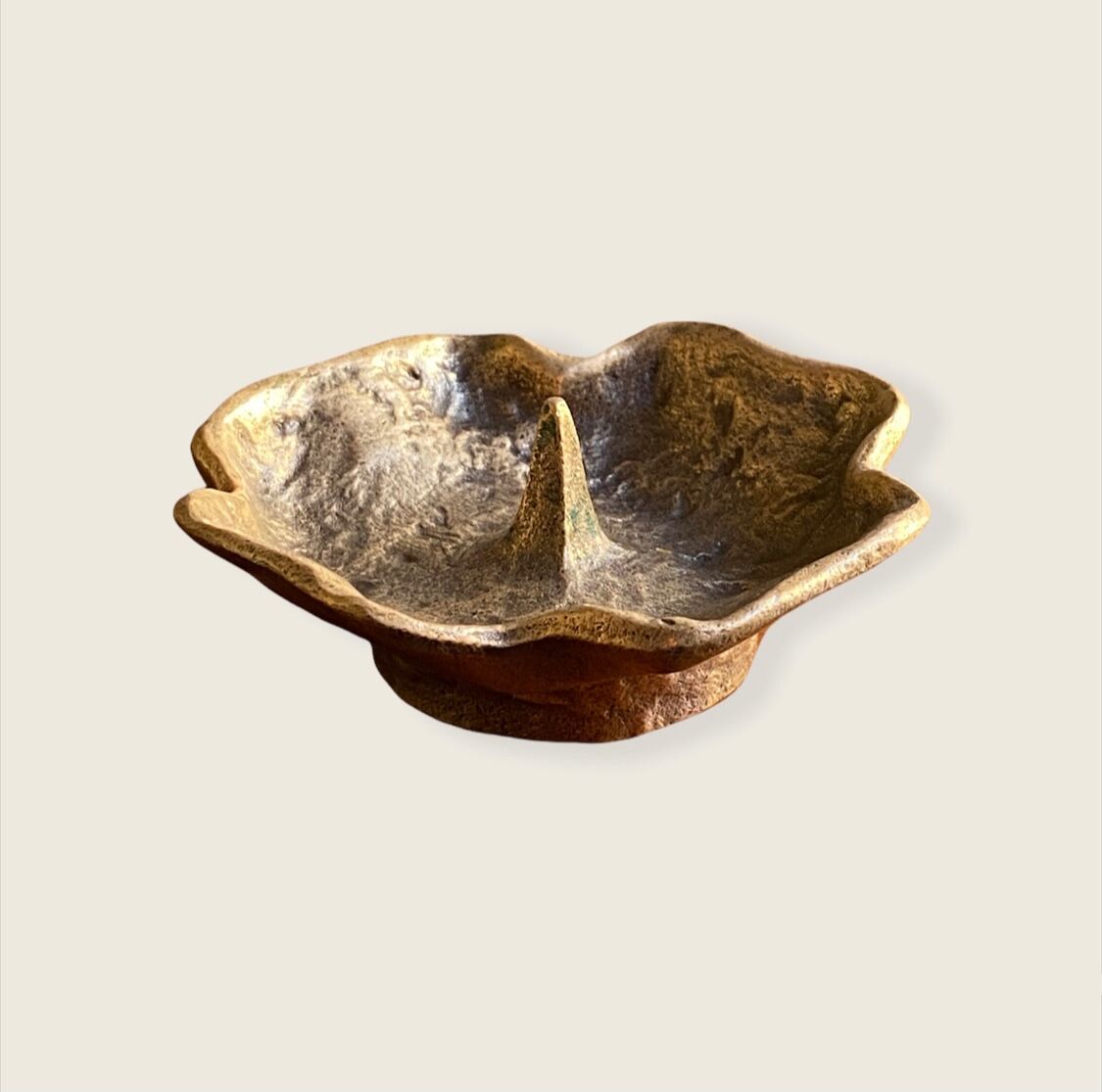 Brutalist candle holder