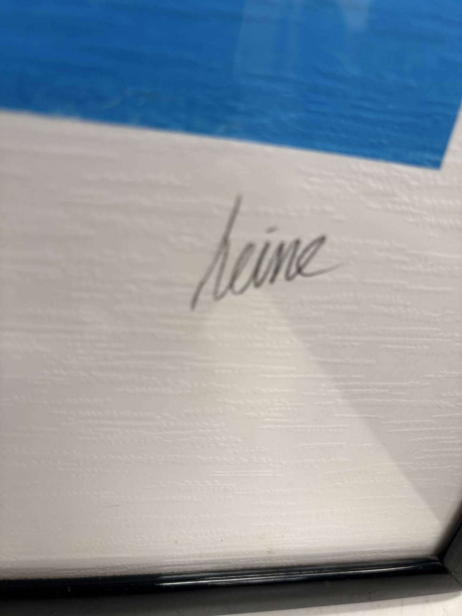 Lithographie « golf » de Heine