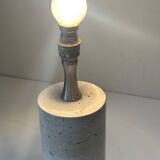 Vintage travertine lamp design 60s 70s
