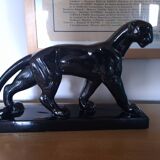 Art deco st clement ceramic panther