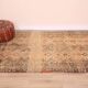 Peach Vintage Moroccan Rug 142 x 248 cm, Berber Wool Rug Handmade, Boho Rug