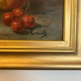 Still life with cherries
