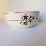 Vintage Salins porcelain salad bowl