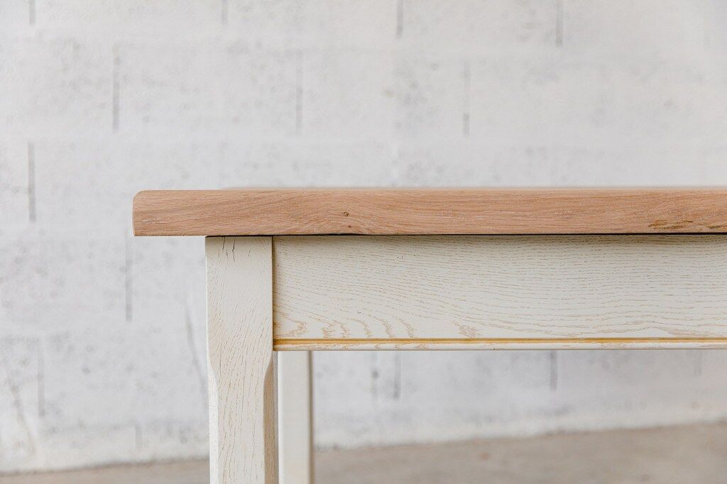 Wooden table solid oak