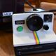 Polaroid land camera 1000 vintage button green with bag