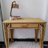 Rattan desk