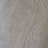 Octagonal coffee table in travertine