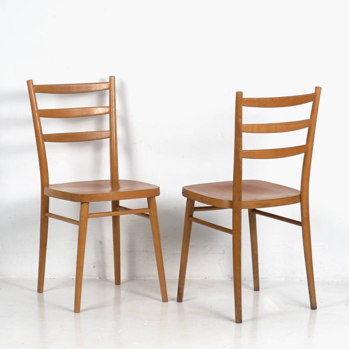 Vintage Dining Room Chairs (circa 1950). Set of 2