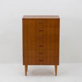 Commode en teck des années 60