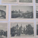 Lot of 24 postcards universal colonial exhibition Paris 1931