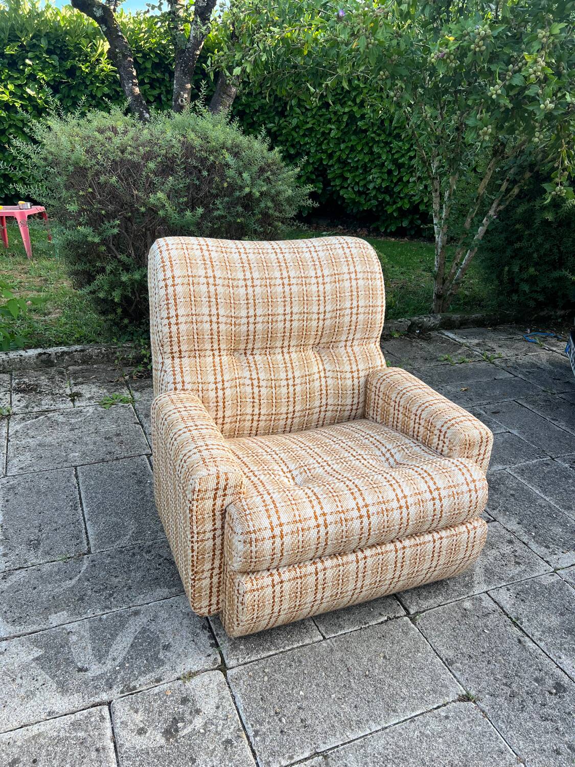 Fauteuil confort vintage