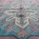 Vintage Turkish Oushak rug 158x233 cm