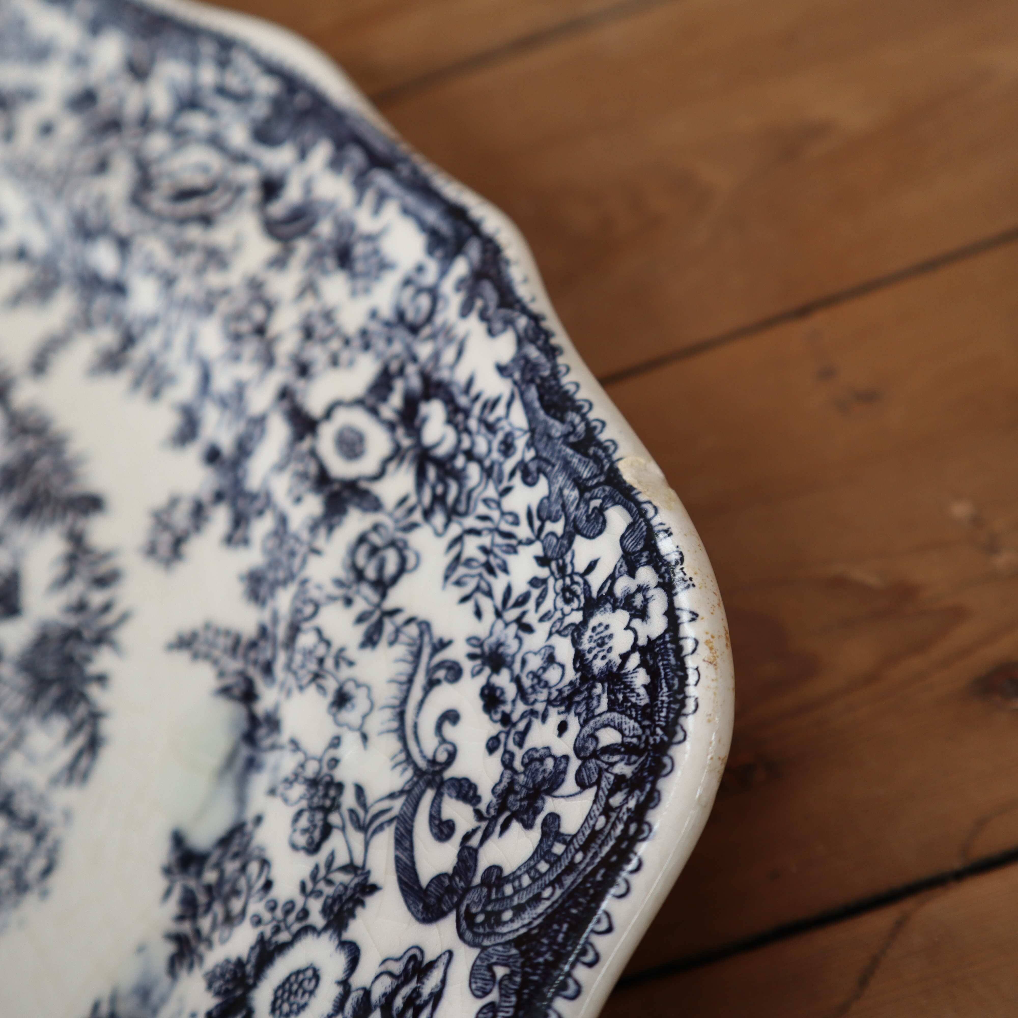 Large oval dish Lunéville KG Tradition